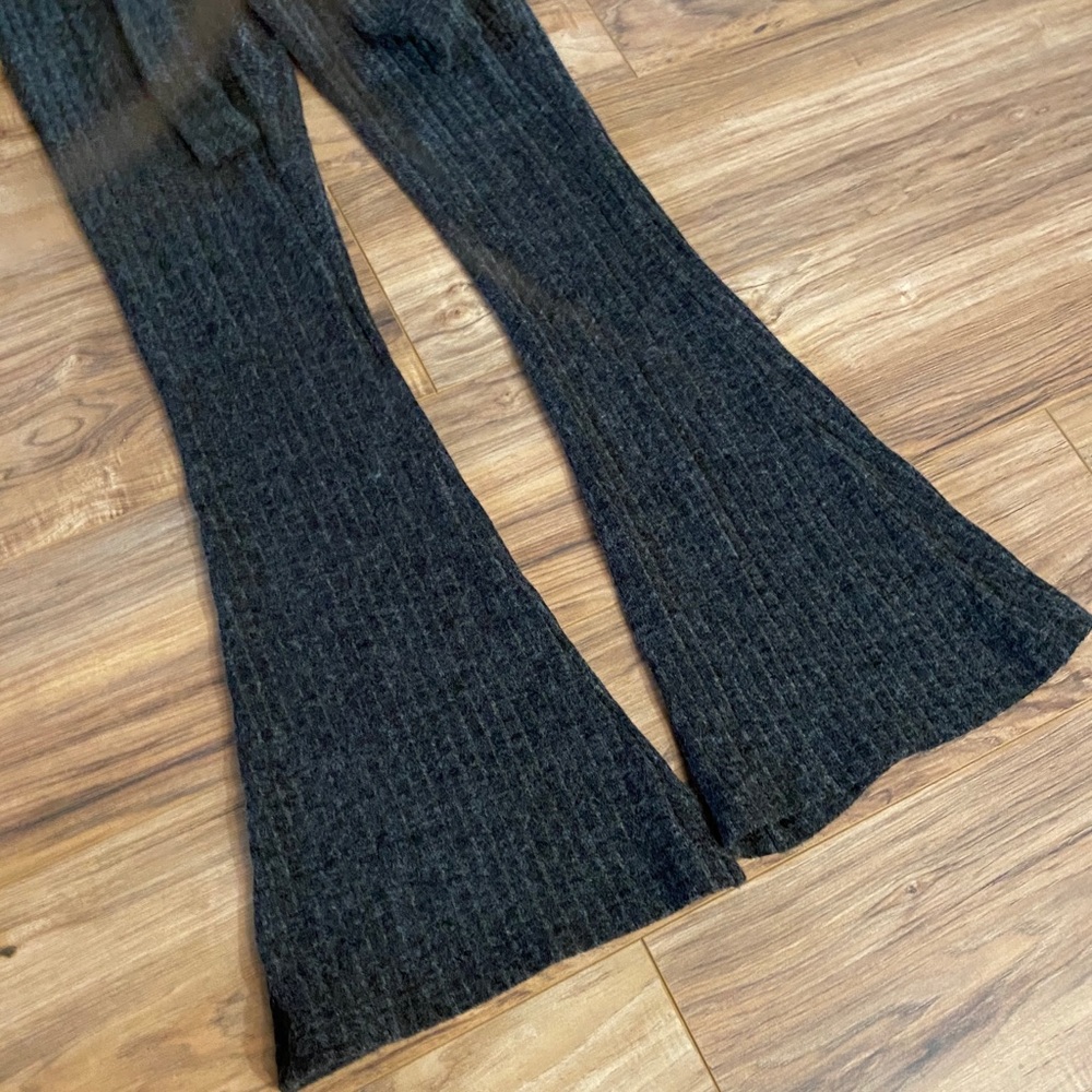 Forever 21 flare bottom sweater pants